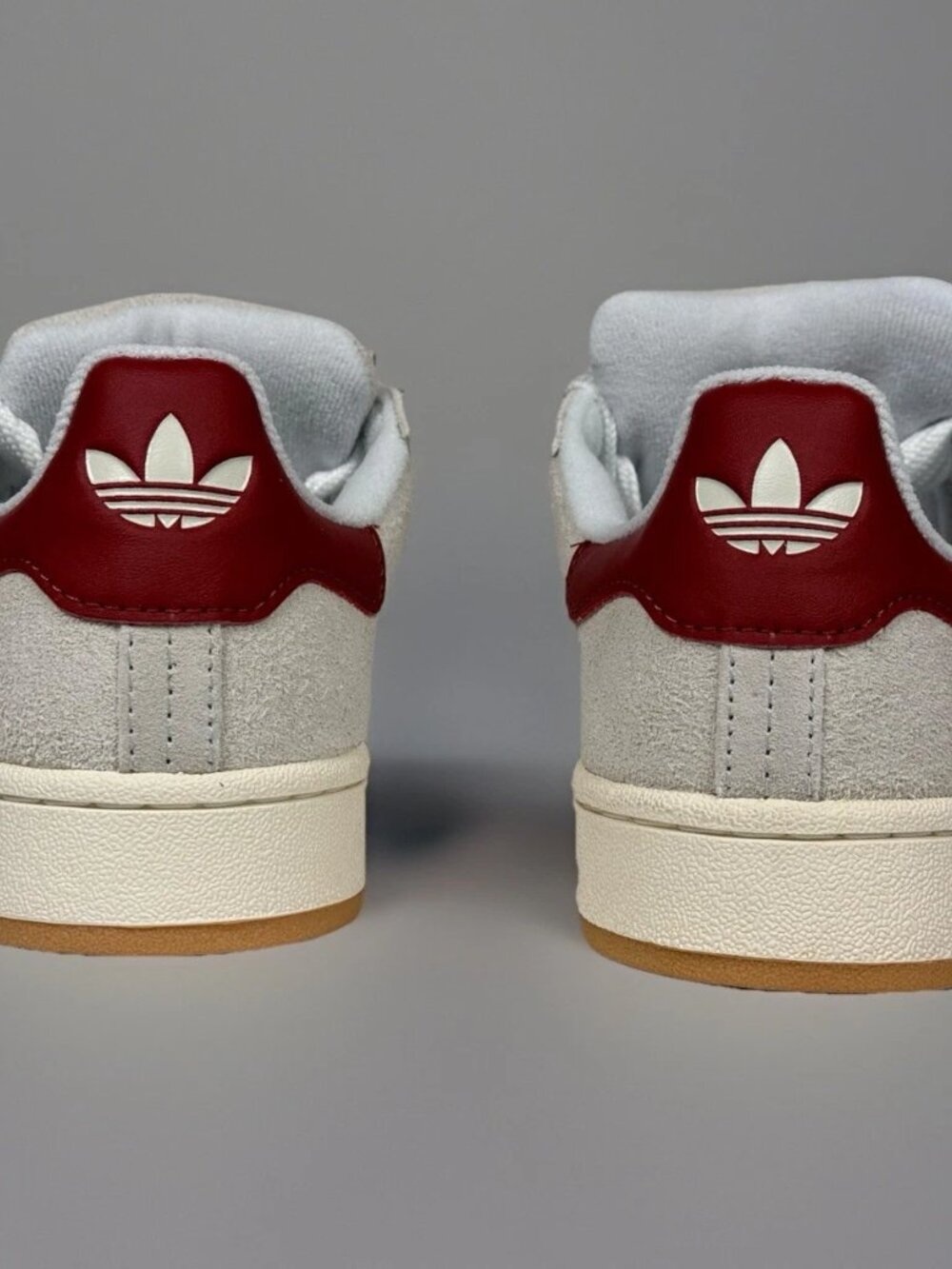 Women's adidas Originals Campus 00s Shoes - Crystal White Preloved Ruby JQ7783 - Picture 12 of 16